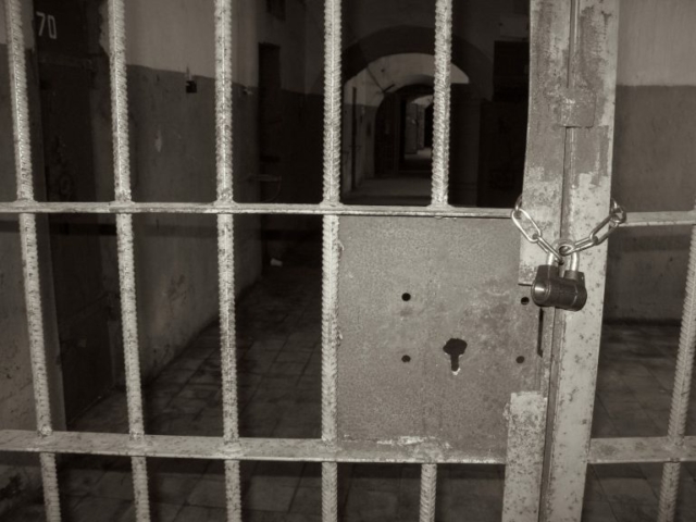 Zona de la prisión con doble seguridad