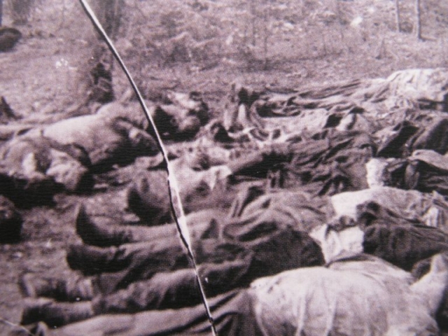Miles de personas murieron en la guerra entre Soviéticos y Alemanes