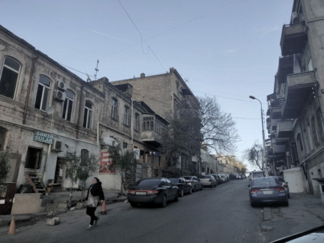 Calle Shamil Azizbeyov, Baku, Azerbaiyán