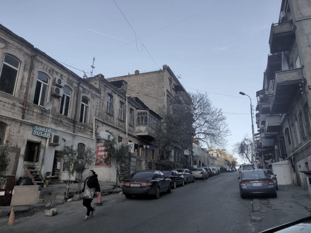 Calle Shamil Azizbeyov, Baku, Azerbaiyán