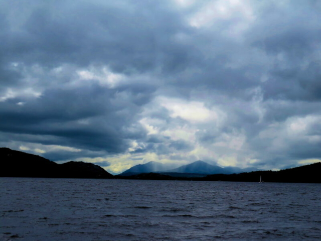 En el lago Ness
